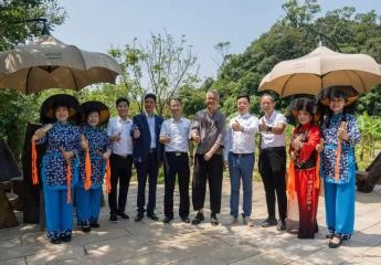 总商会领导陈玫辛投资深圳马峦山小瘾·翠未央秘境度假村盛大启幕