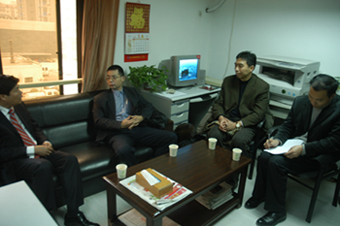 北京市投资促进局周卫民副局长调研我会会员企业