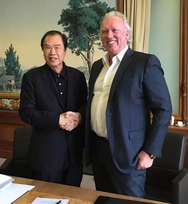 总商会名誉会长韩国龙企业单位冠城大通收购瑞士名企进军高端健康度假产业 